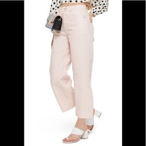 Topshop striped denim